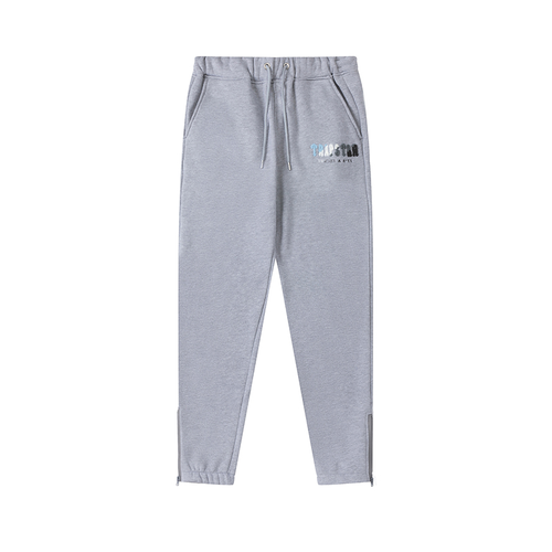 TRAPSTAR PANTS GREY B/W/B