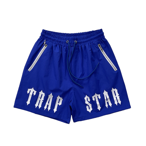 TRAPSTAR BLUE GYM SHORTS