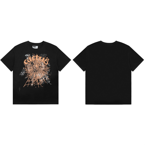 SP5DER CACTUS BLACK SHIRT