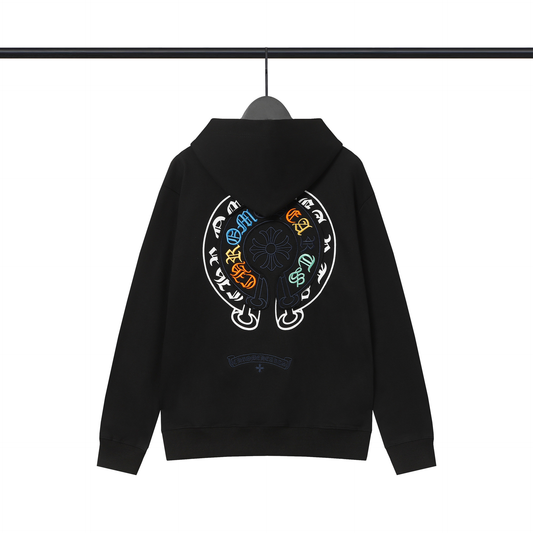 CHROME HEARTS BLACK HOODIE