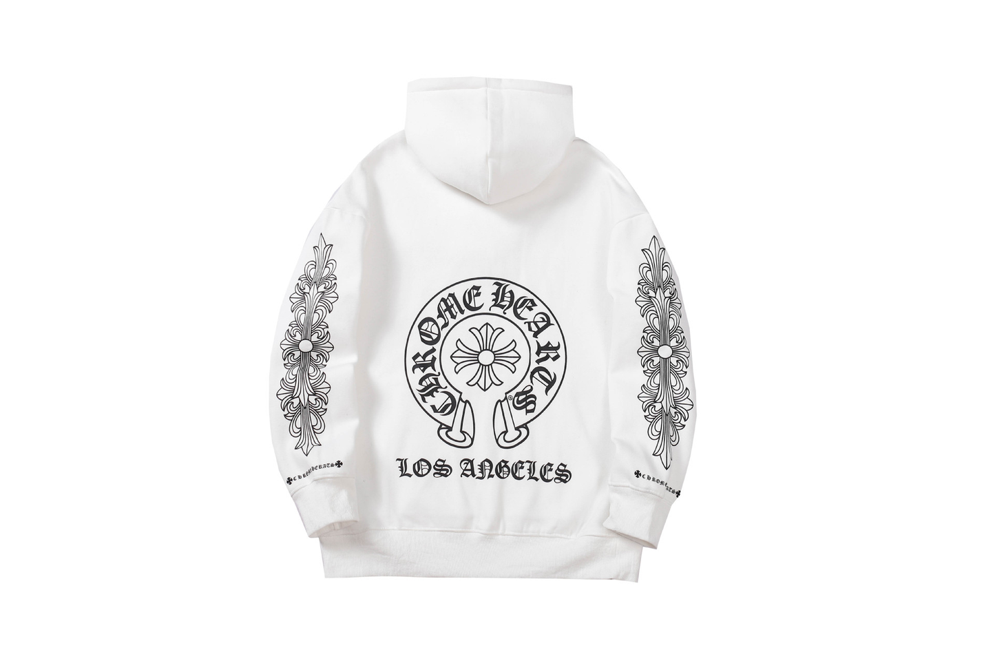 CHROME HEARTS LA WHITE HOODIE