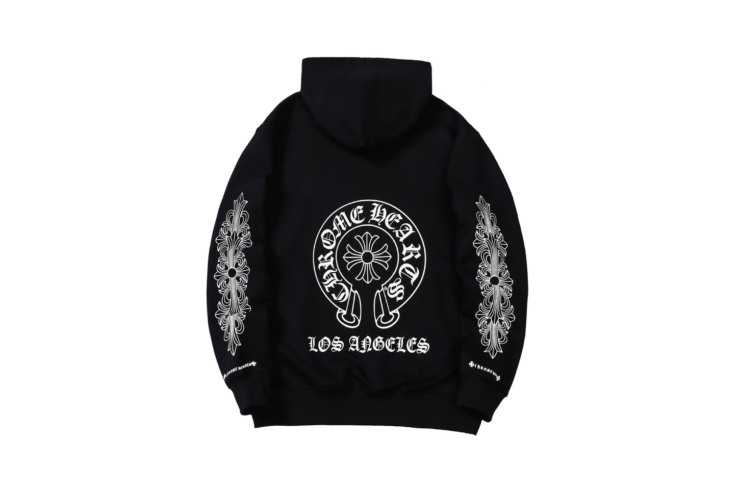 CHROME HEARTS BLACK LA HOODIE