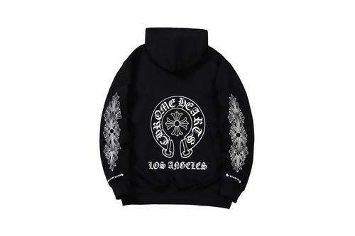 CHROME HEARTS BLACK LA HOODIE