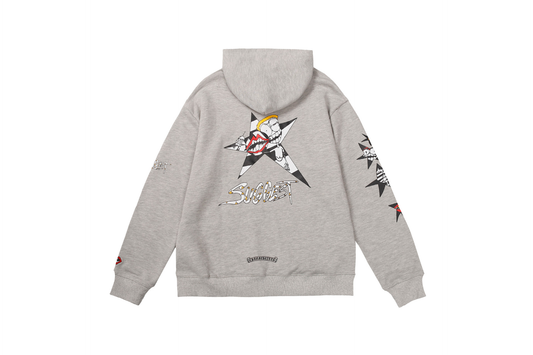 CHROME HEARTS GRAY SUGGEST HOODIE