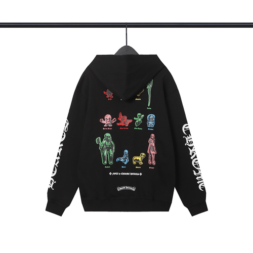 CHROME HEARTS FOES HOODIE BLACK