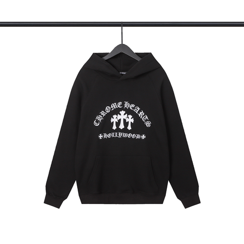 CHROME HEARTS HOLLYWOOD HOODIE BLACK