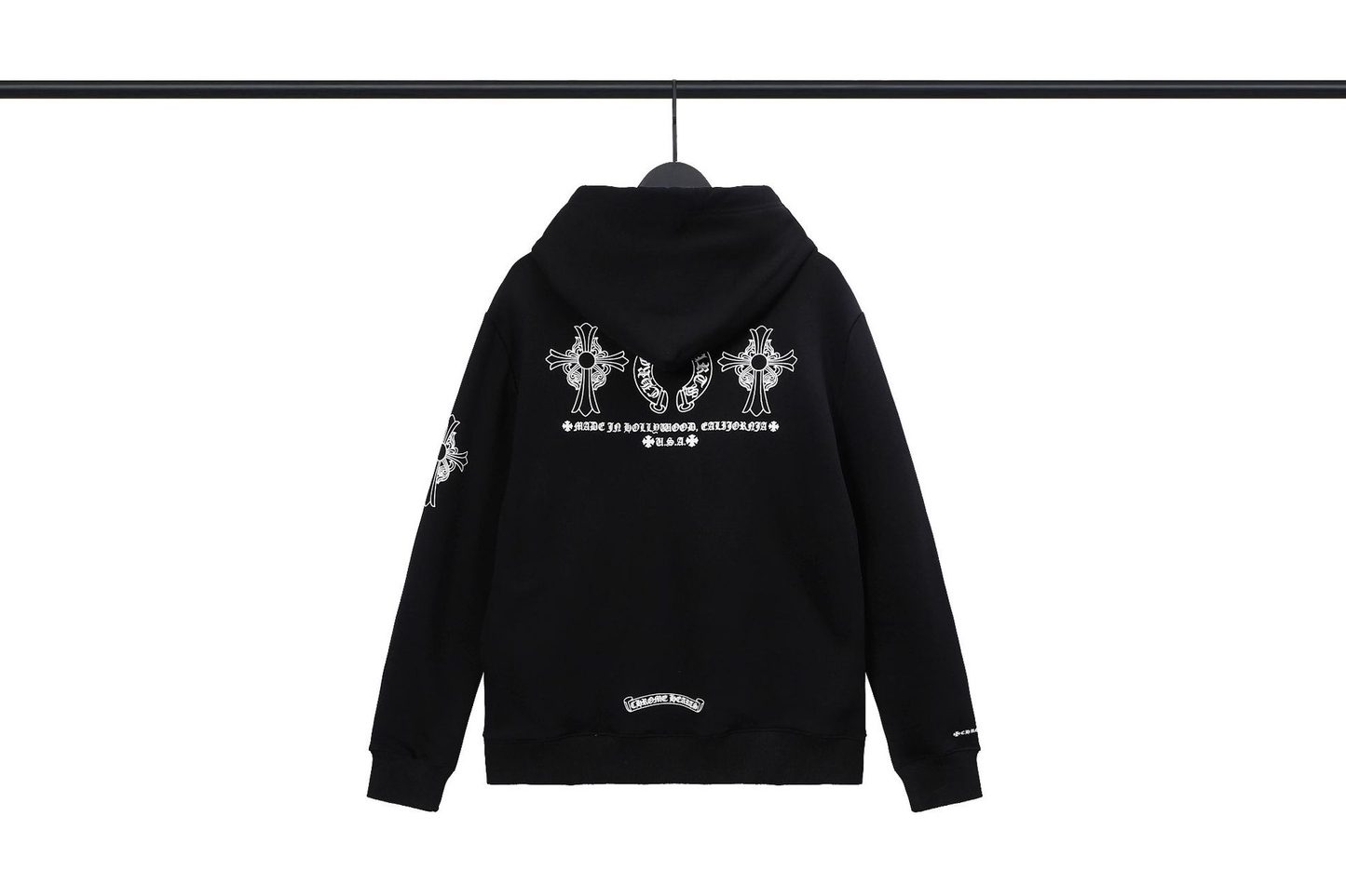 CHROME HEARTS MADE IN CALI HOODIE BLACK