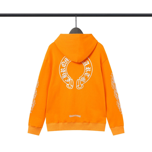 CHROME HEARTS ORANGE HOODIE