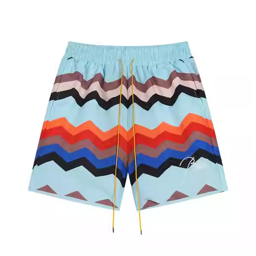 RHUDE BLUE ZZ SHORTS