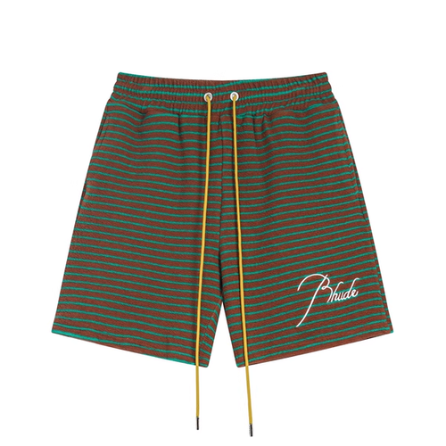 RHUDE BG STRIPED SHORTS