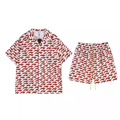RHUDE SUMMER SET RED