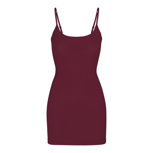 SKIMS BURGUNDY DRESS