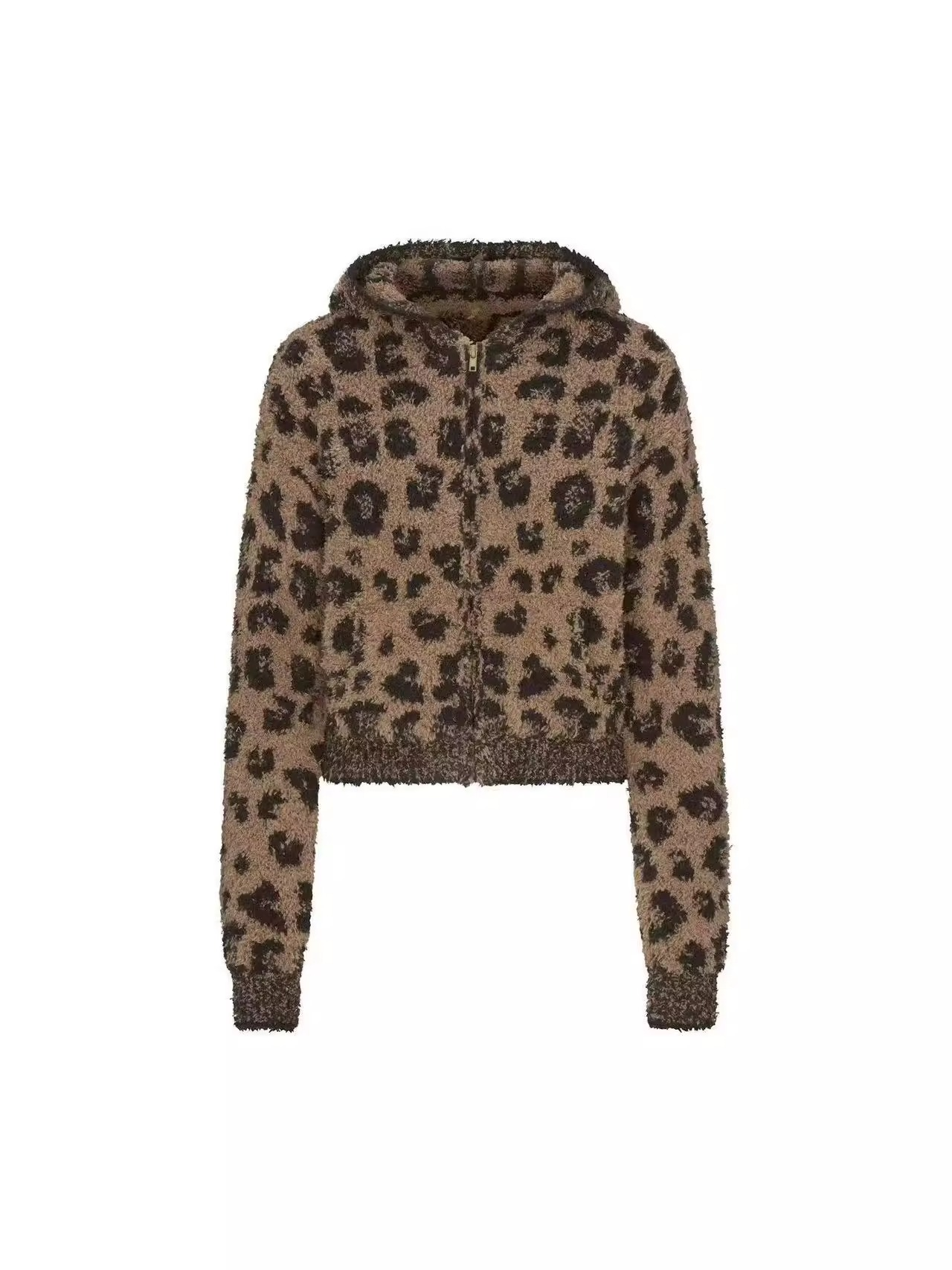 SKIMS LEOPARD SHORT COAT