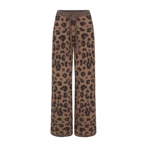 SKIMS LEOPARD TROUSERS