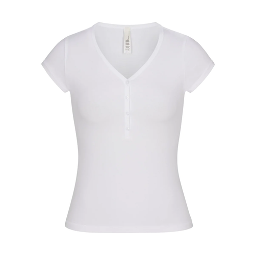 SKIMS WHITE TSHIRT