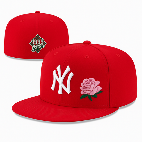 NY ROSE FITTED CAP