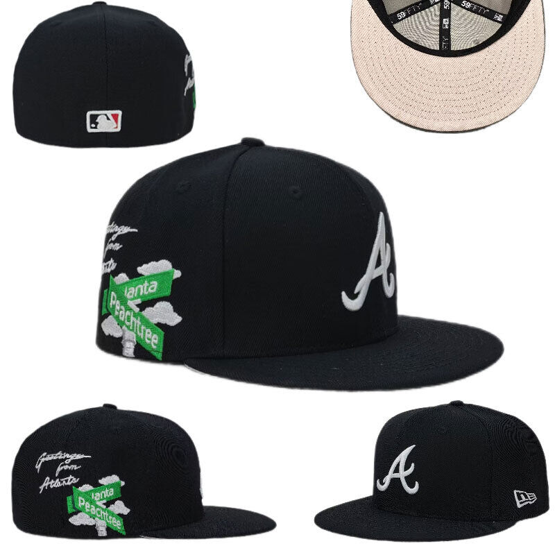ATLANTA PEACH TREE FITTED CAP