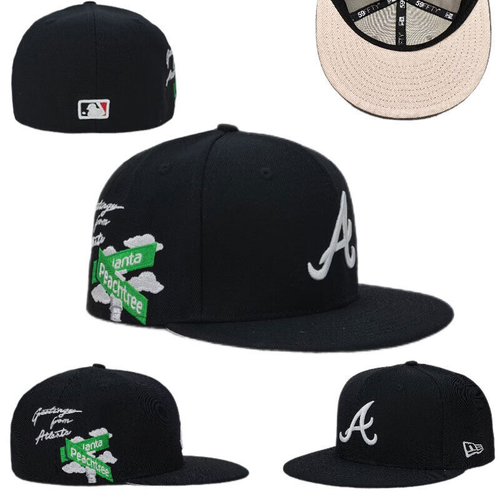 ATLANTA PEACH TREE FITTED CAP