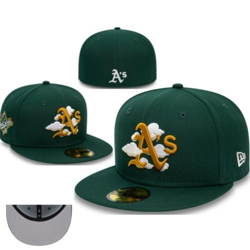 ATLANTA CLOUD GREEN FITTED CAP