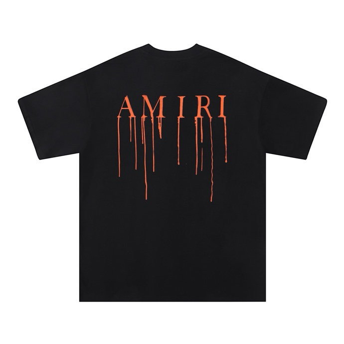 AMIRI BLACK BLOOD DRIP SHIRT