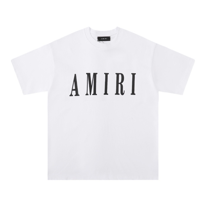 AMIRI WHITE FRONT LOGO SHIRT