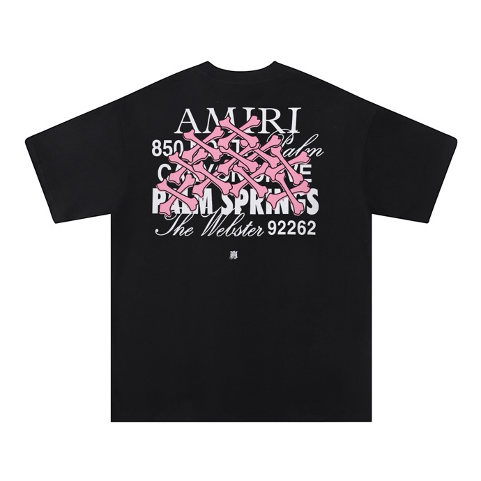AMIRI PALM SPRINGS SHIRT BLACK