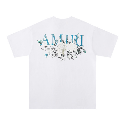 AMIRI FLOWER SHIRT WHITE
