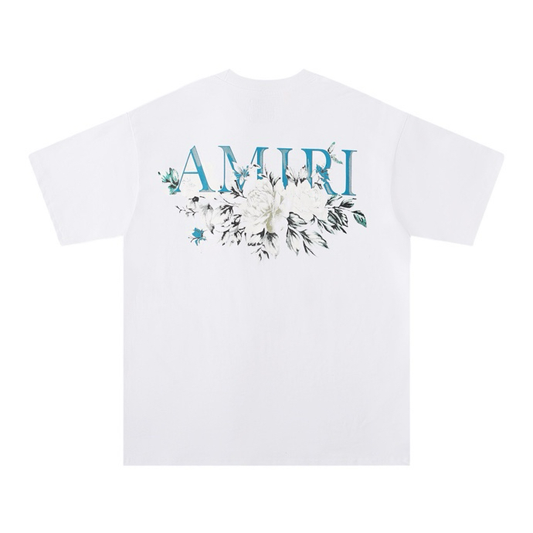 AMIRI FLOWER SHIRT WHITE