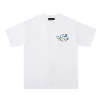 AMIRI FLOWER SHIRT WHITE