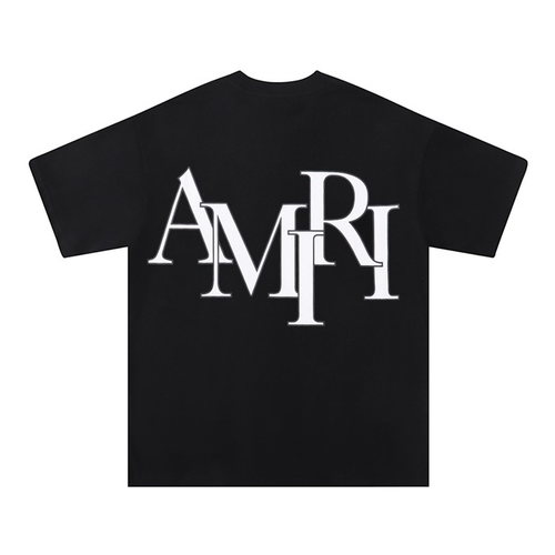 AMIRI TUMBLED SHIRT BLACK