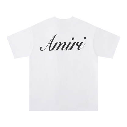 AMIRI ITALICS SHIRT WHITE