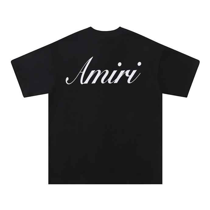 AMIRI ITALICS SHIRT BLACK