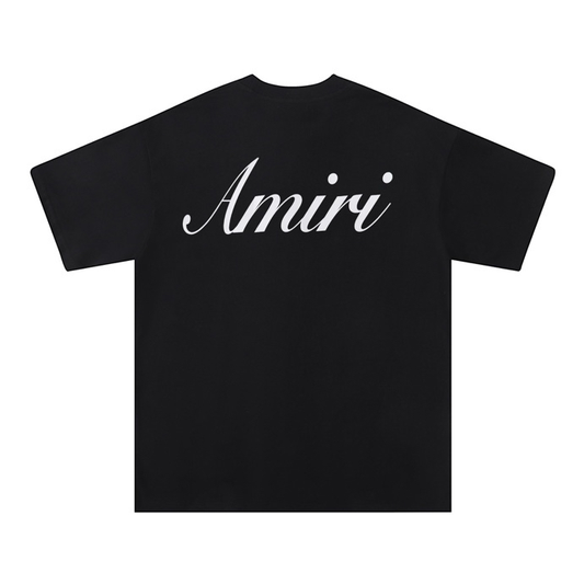 AMIRI ITALICS SHIRT BLACK