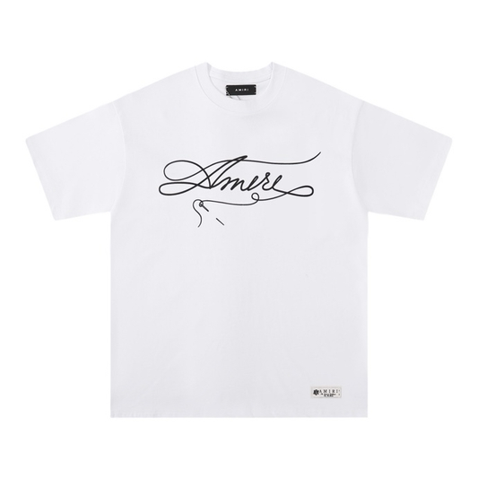 AMIRI WHITE STRING SHIRT