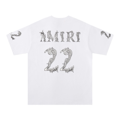 AMIRI WHITE 22 JERSEY