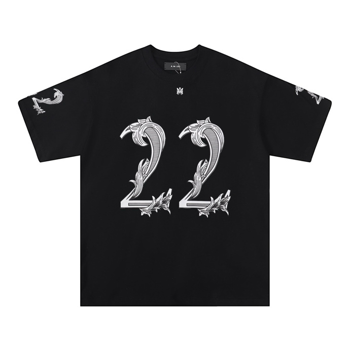 AMIRI BLACK 22 JERSEY