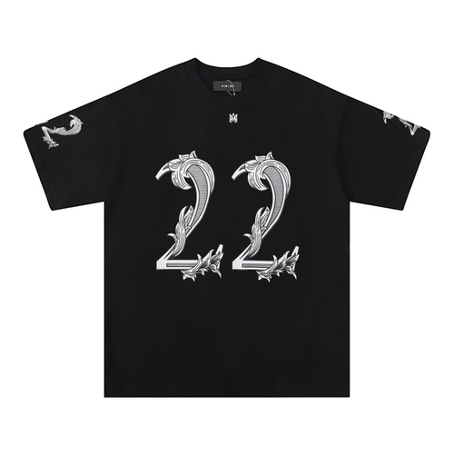 AMIRI BLACK 22 JERSEY