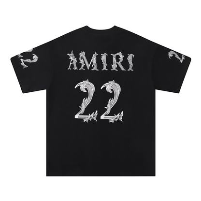 AMIRI BLACK 22 JERSEY