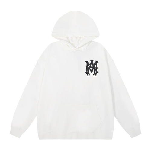 AMIRI LOGO HOODIE WHITE