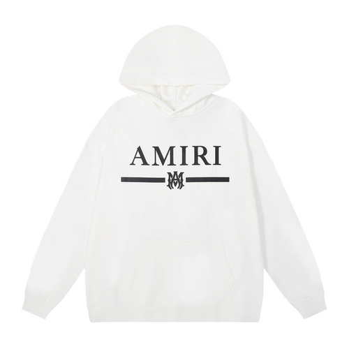 AMIRI BAREBONES HOODIE WHITE