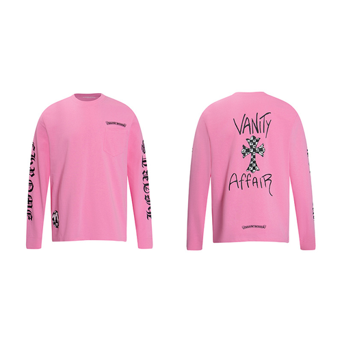 CHROME HEARTS PINK VANITY AFFAIR SWEATER