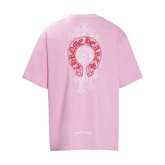 CHROMEHEARTS PINK SHIRT