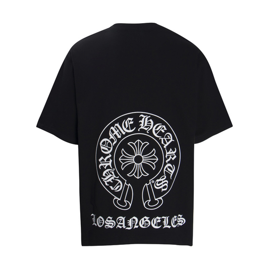 CHROMEHEARTS HORSESHOE LOGO BLACK SHIRT