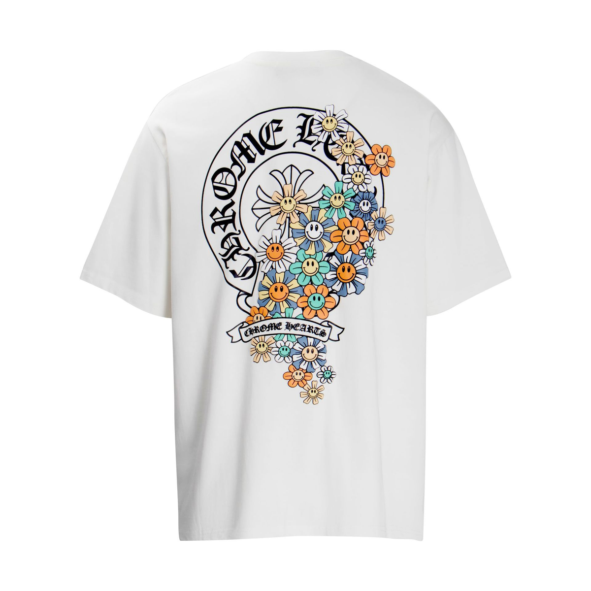 CHROMEHEARTS SUNFLOWER SHIRT WHITE