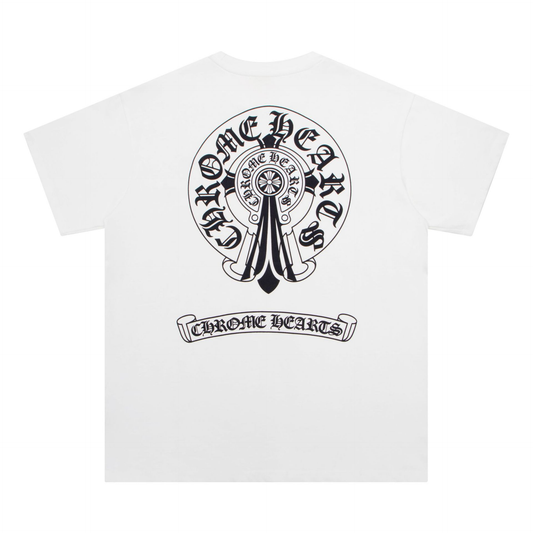 CHROMEHEARTS INNERCROSS WHITE SHIRT