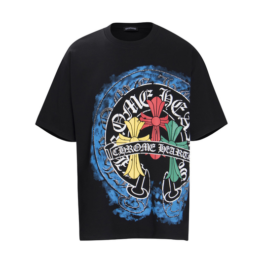 CHROMEHEARTS LGBTQ BLACK SHIRT