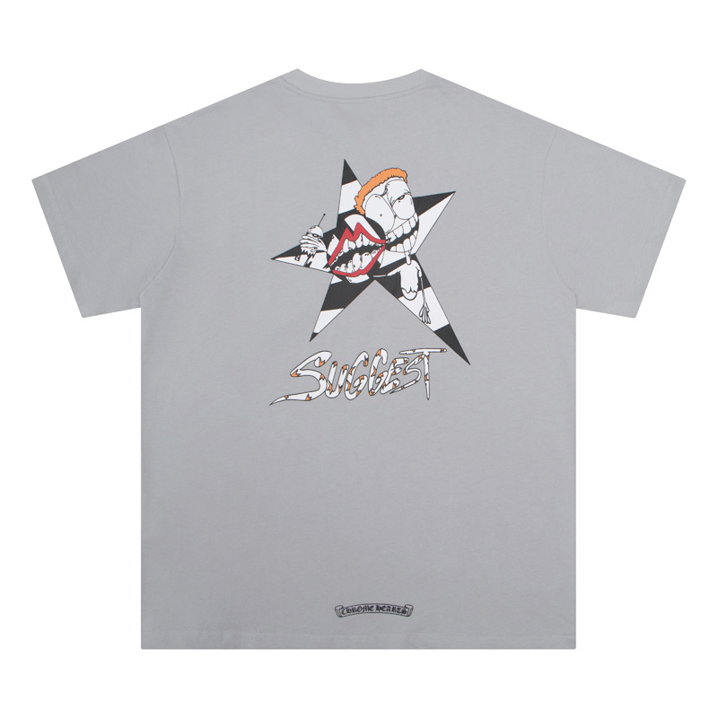 CHROMEHEARTS SUGGEST GREY SHIRT