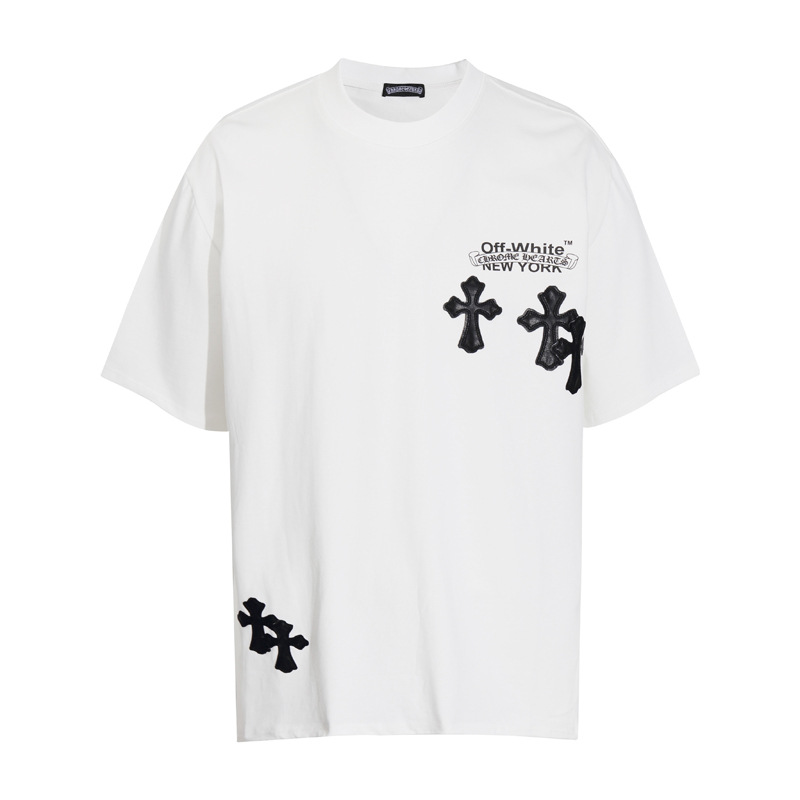 CHROMEHEARTS X OFFWHITE WHITE SHIRT