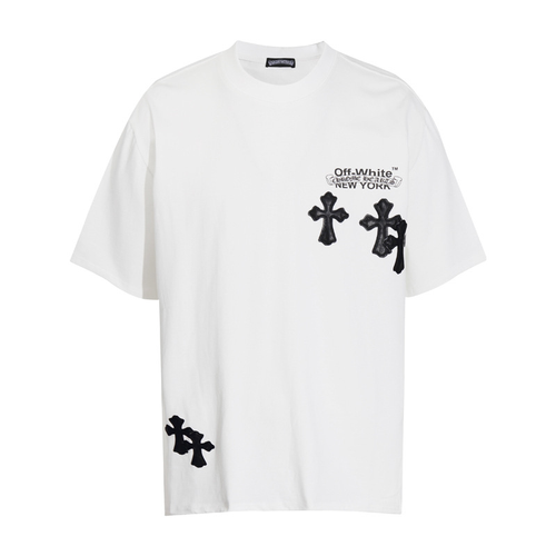 CHROMEHEARTS X OFFWHITE WHITE SHIRT
