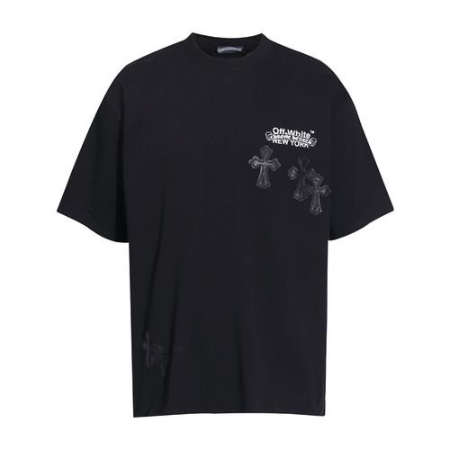 CHROMEHEARTS X OFFWHITE BLACK SHIRT